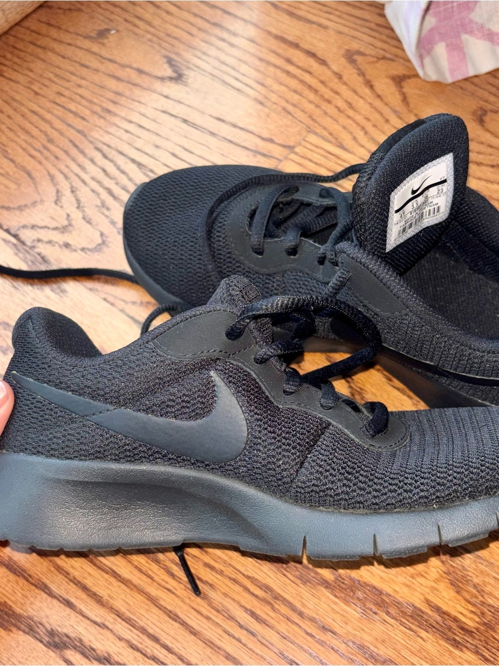 Nike Black Kids' Lightweight Mesh Sneakers